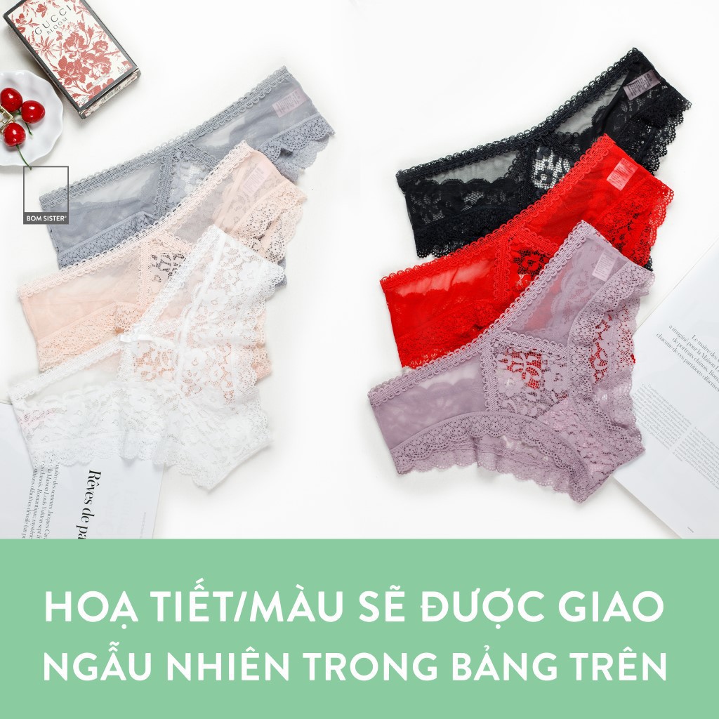 Quần Lót Lưng Vừa Chuyên Mặc Quần Short Ngắn BOM SISTER Q4461