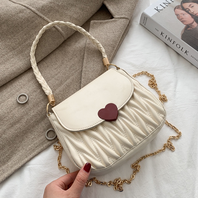 Túi Đeo Chéo Vai Hình Trái Tim Nhỏ Dễ Thương Thời Trang 2022 Cho Nữ FF4009