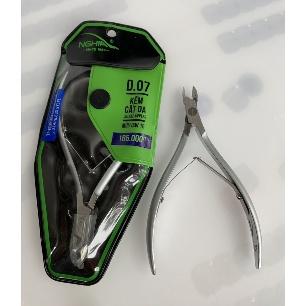 Kềm cắt da Nghĩa thép không gỉ D07