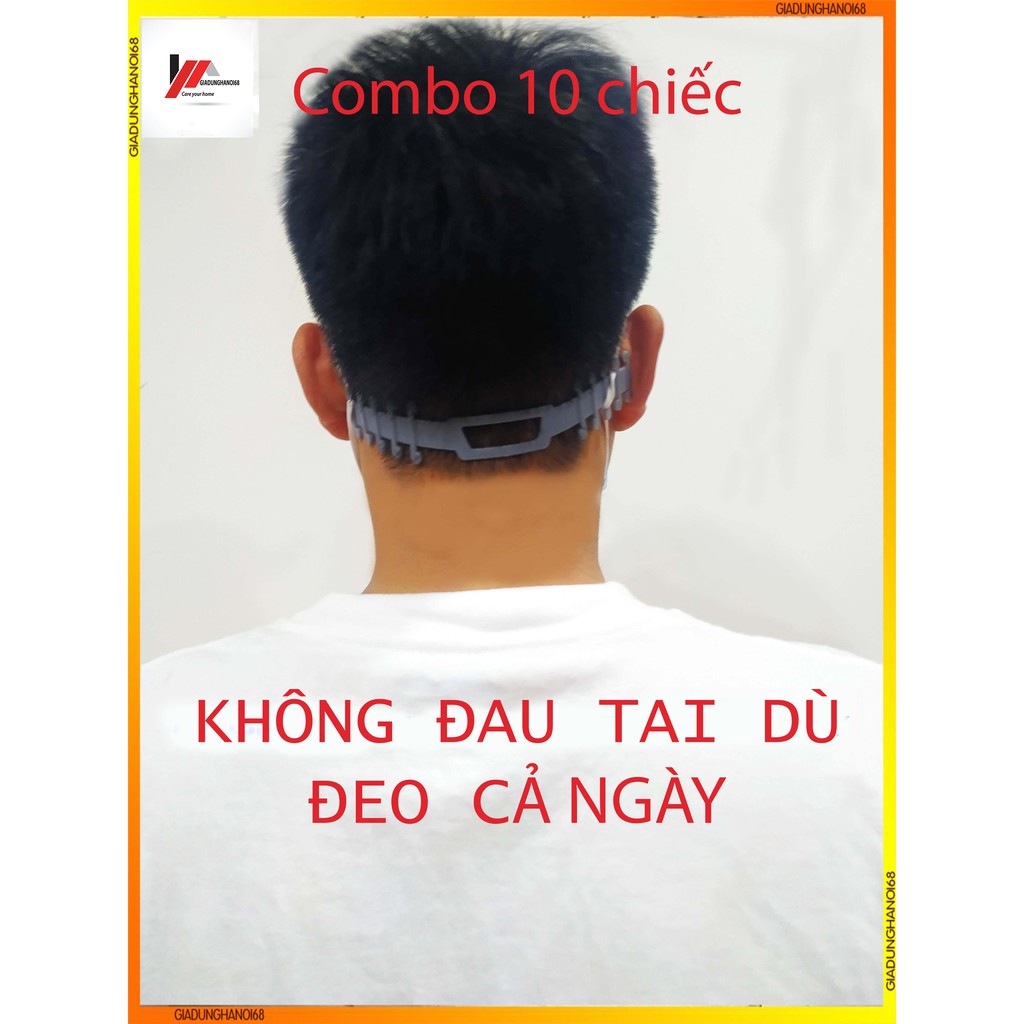 (Combo 10 cái ) Quai đeo khẩu trang chống đau tai ( GIÁ SỈ )