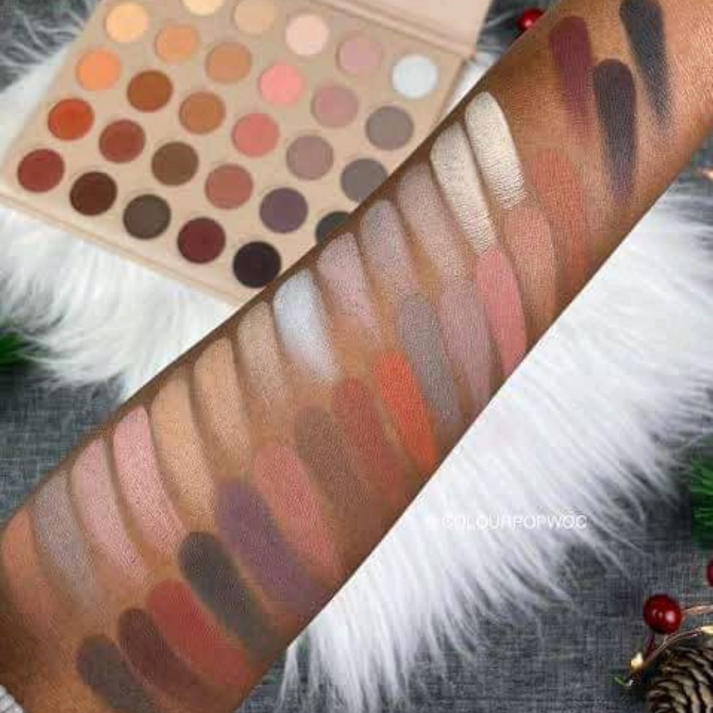 Bảng phấn mắt 30 ô Colourpop Gone Matte trang điểm lâu trôi, bền màu