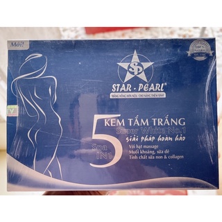 Kem tắm 5 in 1 star pearl trắng da toàn thân