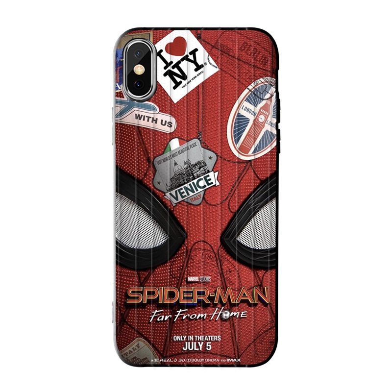 Ốp điện thoại hình siêu anh hùng cho iPhone 6 6s 7 8 6plus 8plus XR X XS XSMax Spider Case | BigBuy360 - bigbuy360.vn