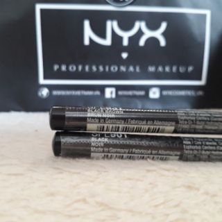 AUTH - (Sản xuất tại Đức) Chì Kẻ Mắt Siêu Mảnh NYX Slim Eye Pencil Đen và Nâu Đen - SPE901 Black/ SPE931 Black Brown