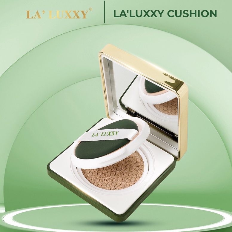 Phấn Nhung La'luxxy Cushion của Dr.lacir Quynhanhspa20 Bền màu và không gây bí , lâu trôi ,giúp da căng bóng