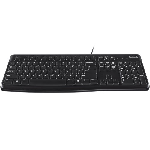 Bàn phím có dây Logitech K120 (Đen)