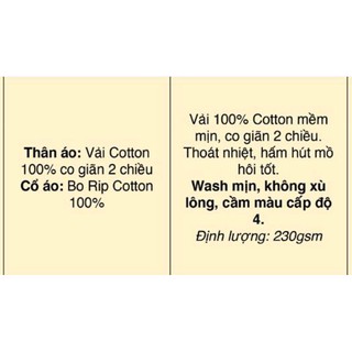 M8 Tee - Áo Thun Basic trích dẫn trắng