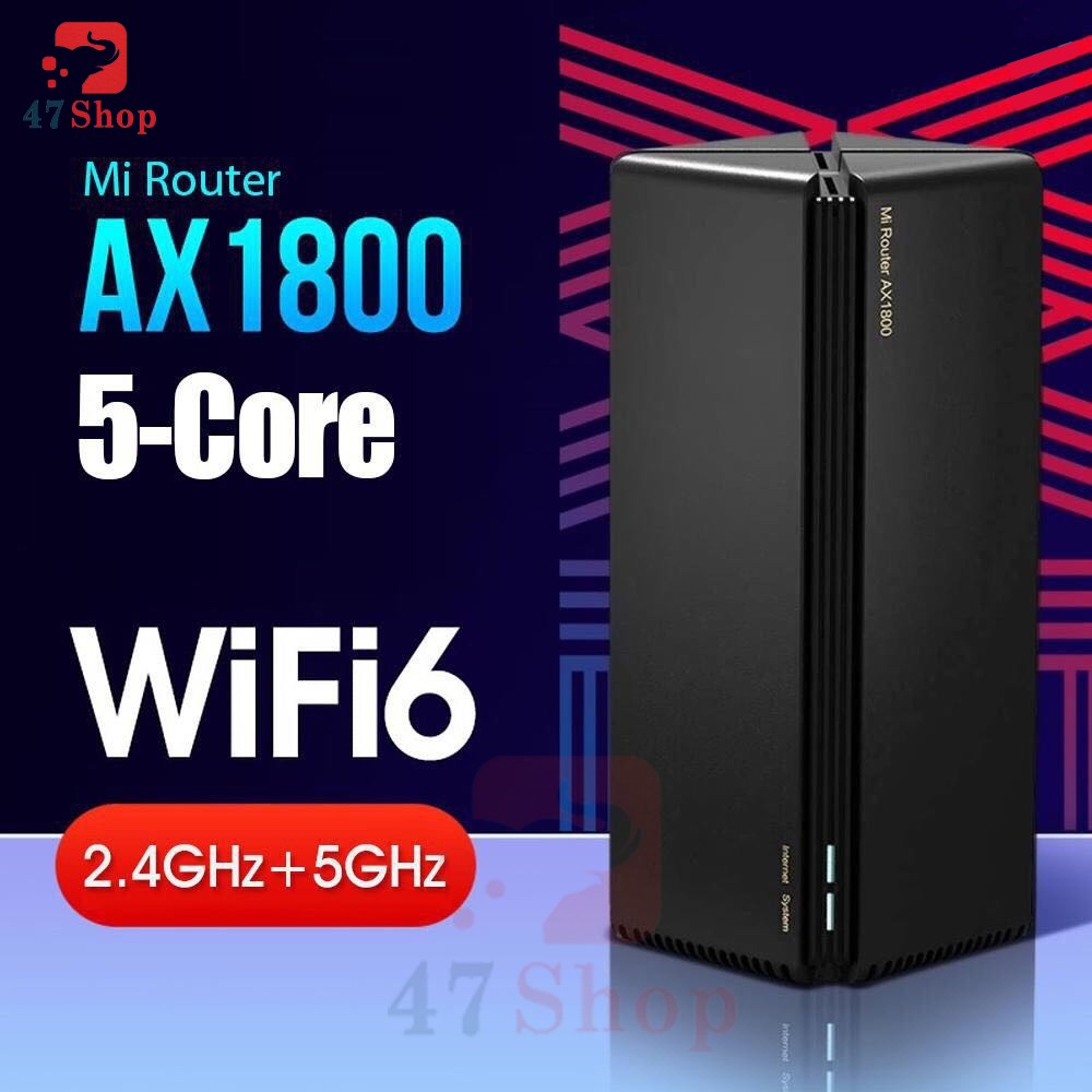 Bộ phát WiFi Xiaomi Mi Router AX1800 - Hỗ trợ mesh, WiFi 6