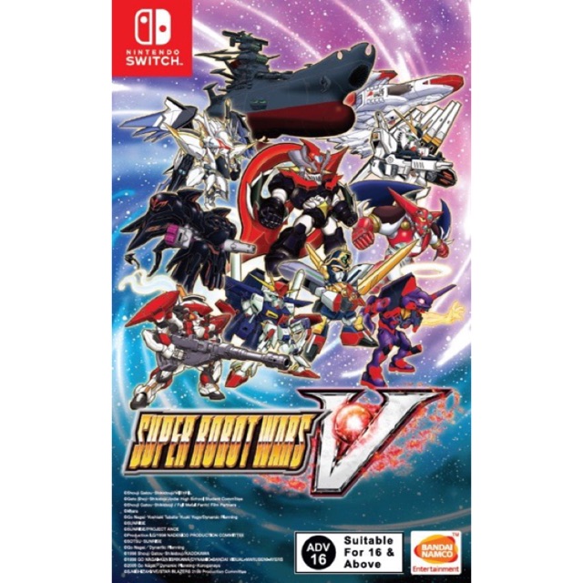 Game mới Super Robot Wars V - Nintendo Switch