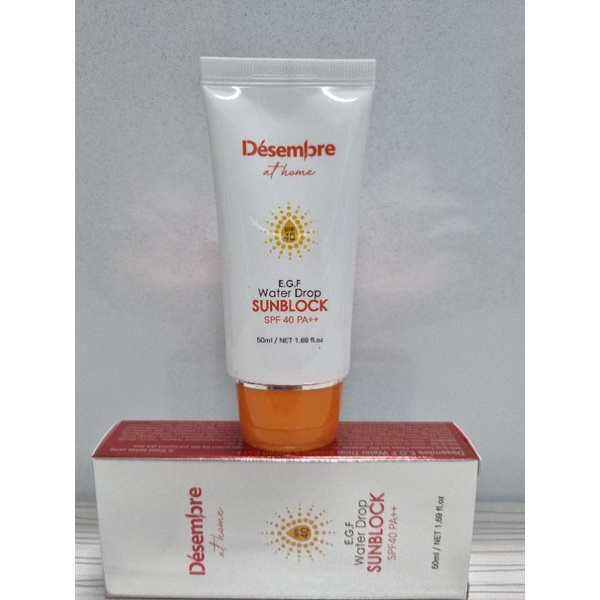 Kem chống nắng Desembre: at home E.G.F Water Drop Sunblock 50ml