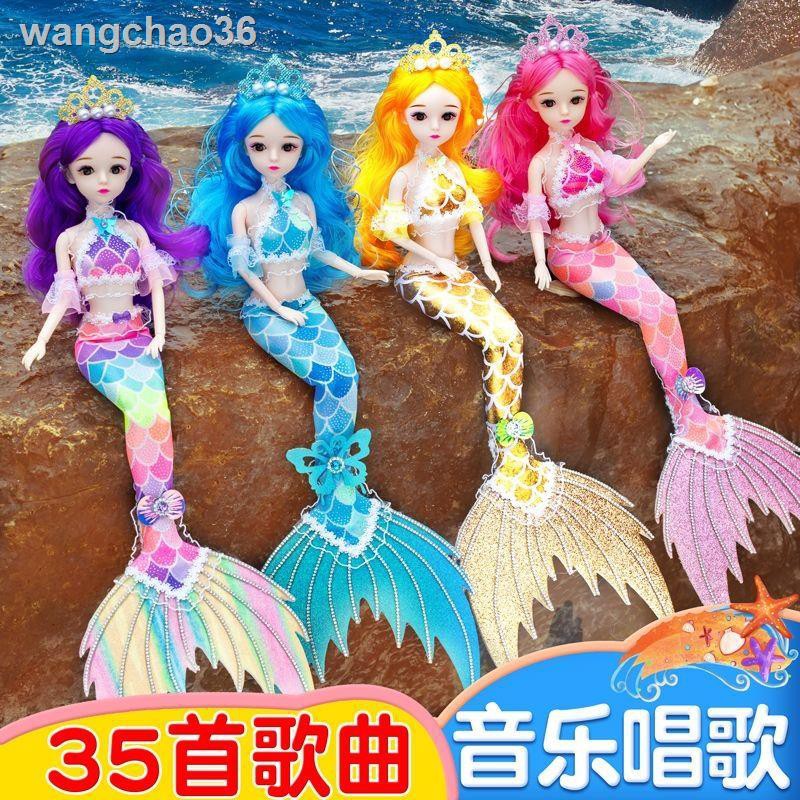 Búp Bê Barbie Nàng Tiên Cá Xinh Xắn Đáng Yêu