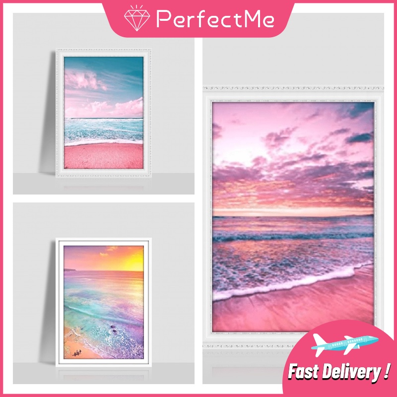 Bộ tranh đính đá 5D DIY 30x40cm dành cho trang trí nhà cửa