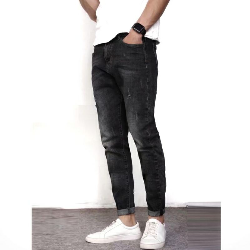 Quần Jean Nam Cao Cấp VNXK VERATINO Quần Bò Nam Đẹp Vải Không Phai | BigBuy360 - bigbuy360.vn