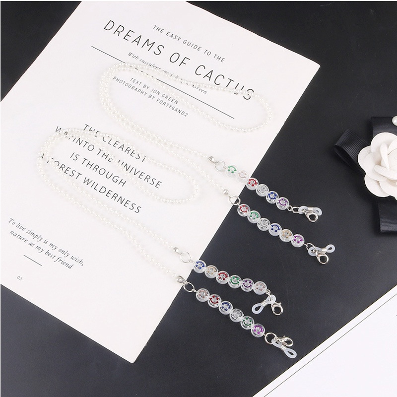 Dây Đeo Mắt Kính Hình Mặt Cười Dễ Thương