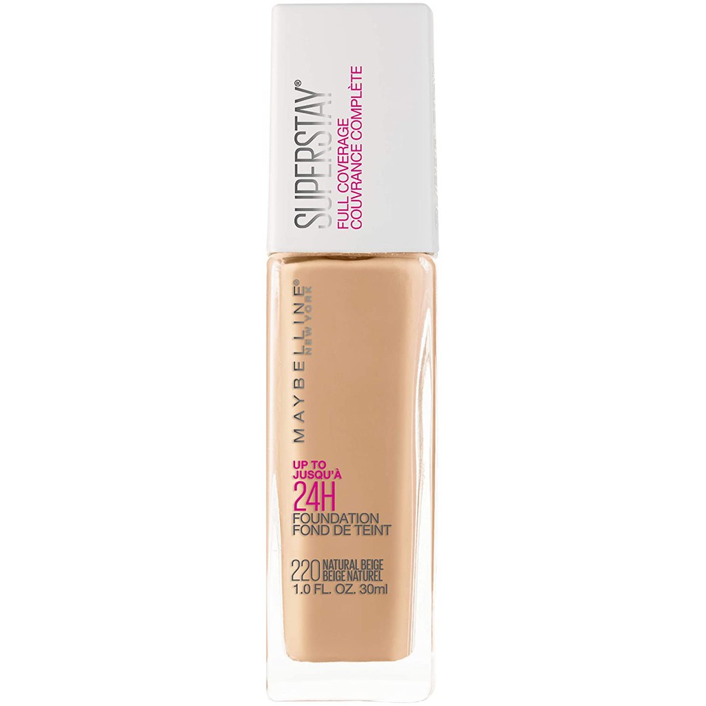 [CHÍNH HÃNG] Kem Nền Maybelline Super Stay Full Coverage Foudation 30ML