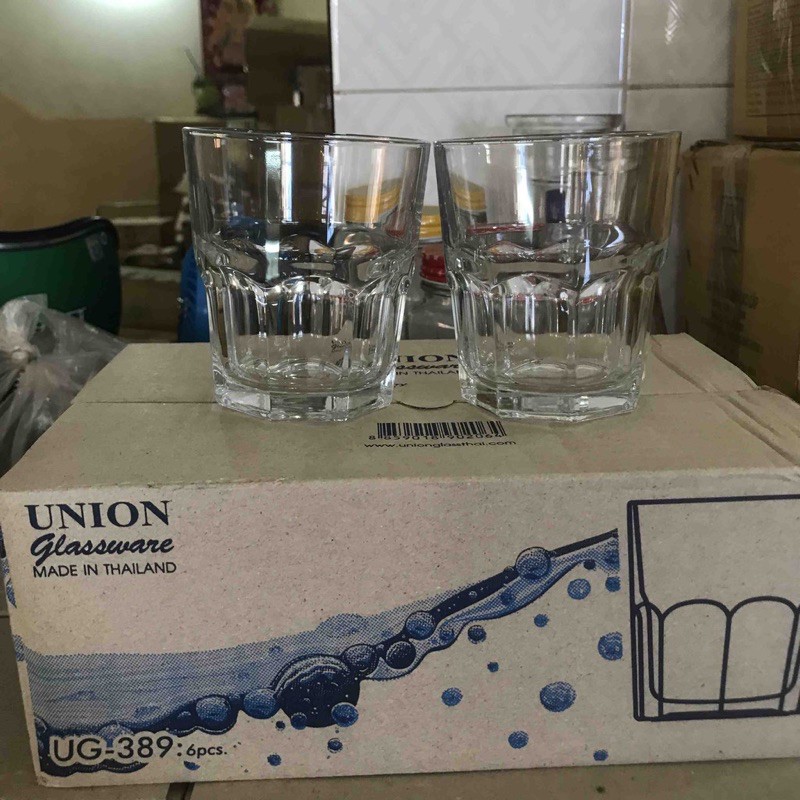BỘ 6 LY THUỶ TINH CENTRA ROCK 300ml THAILAND
