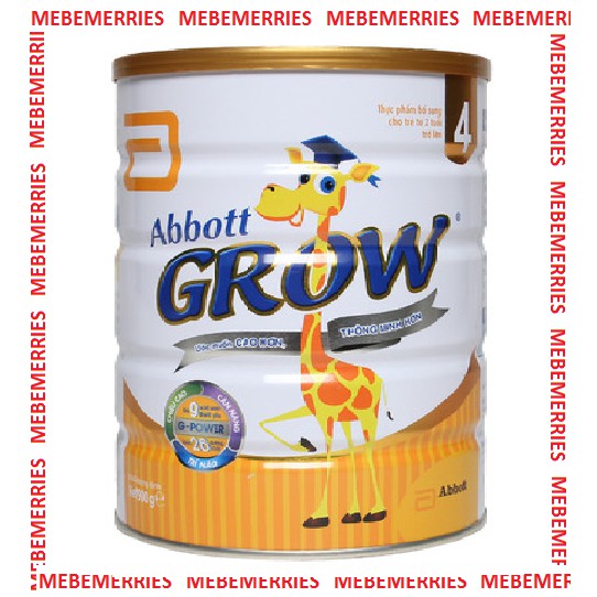 Sữa Bột Abbott Grow 4 900g (Cho Bé Từ 2 Tuổi Trở Lên)