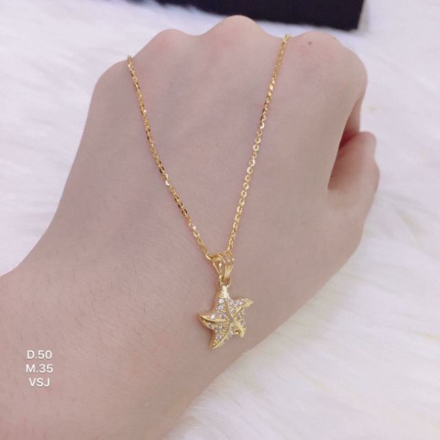 Dây chuyền nữ mặt sao