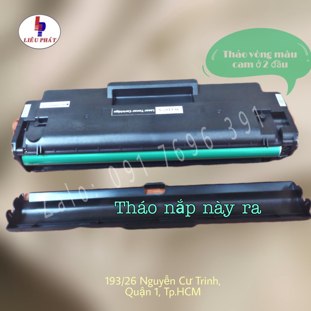 [HÀ NỘI] Hộp mực in W1107A CÓ CHÍP (Có Lỗ Đổ Mực) dùng cho máy HP 107A, 107W, 135A, 135W, 137FNW