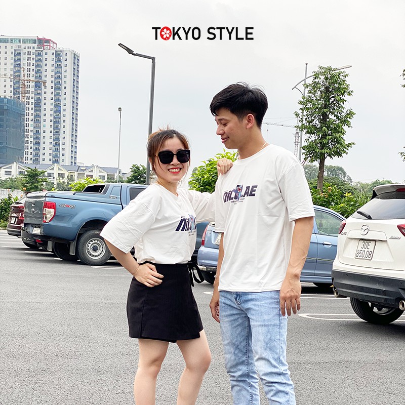 Áo Phông Unisex Nam Nữ Chất Việt AP06 Phong Cách Tokyo Style Tay Lỡ Form  Rộng