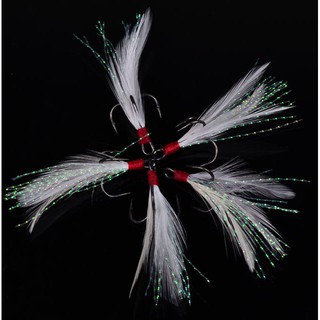 combo 3 Lưỡi Câu 3 Tiêu Thép không rỉ gắn mồi giả, câu lure