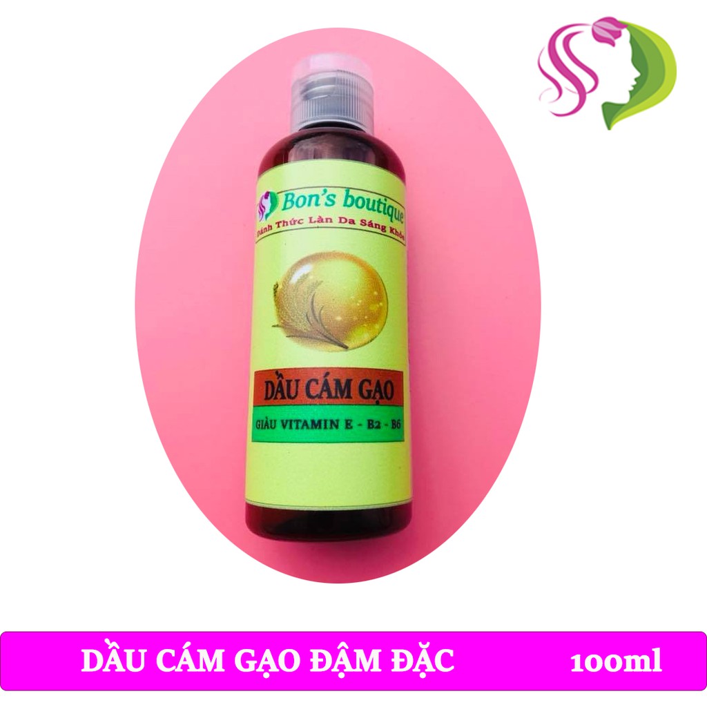 chai 100ml dầu cám gạo cao cấp đậm đặc dưỡng da mềm mại chống nắng nhẹ | BigBuy360 - bigbuy360.vn