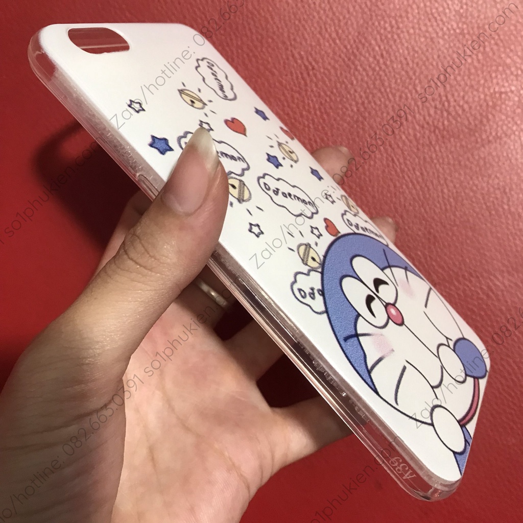 Ốp lưng dẻo hình Doraemon cho OPPO F5 F3 Plus F1S A37 A39 A57 A71 A83