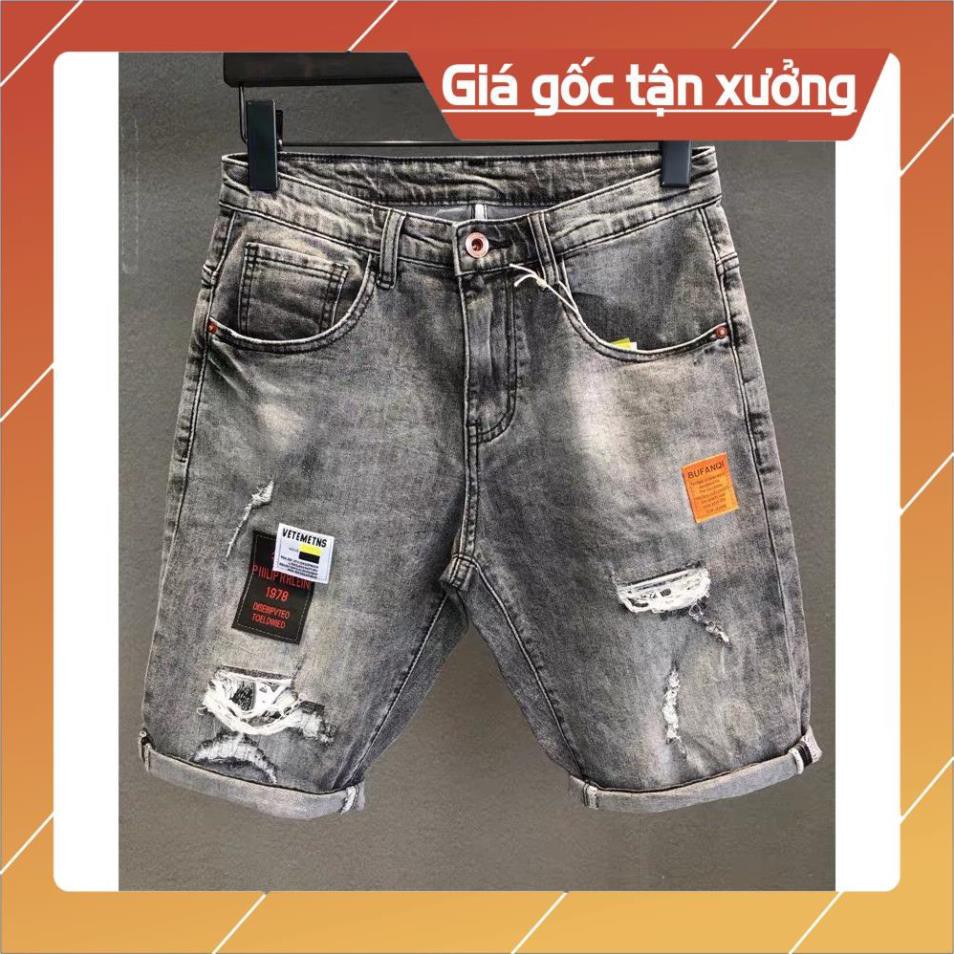 [ĐẸP HƠN NGƯỜI YÊU CŨ !!!] Quần short jean nam cao cấp hàn quốc đẹp giá rẻ TCS 9797