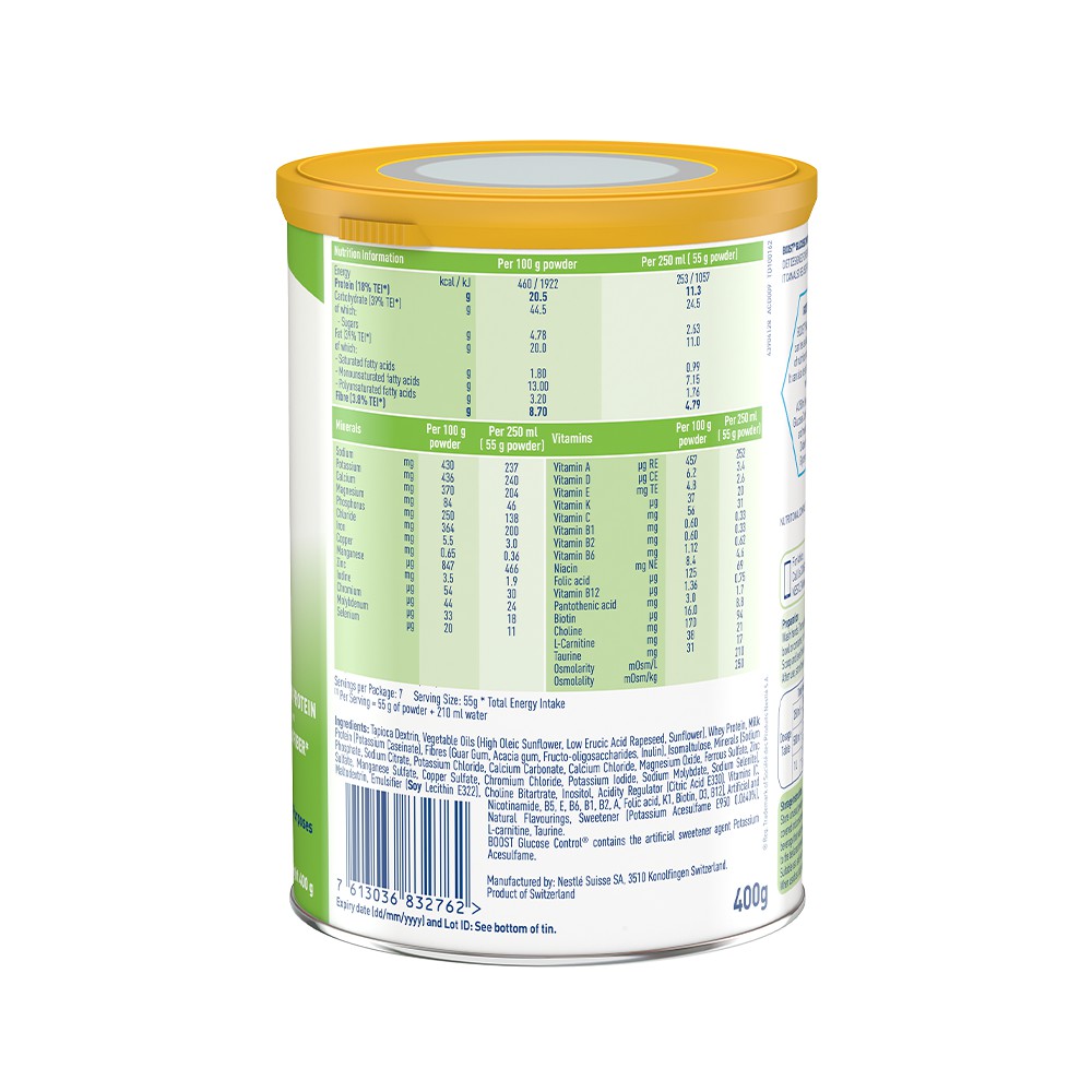 Sản phẩm dinh dưỡng Nestlé Boost Glucose Control