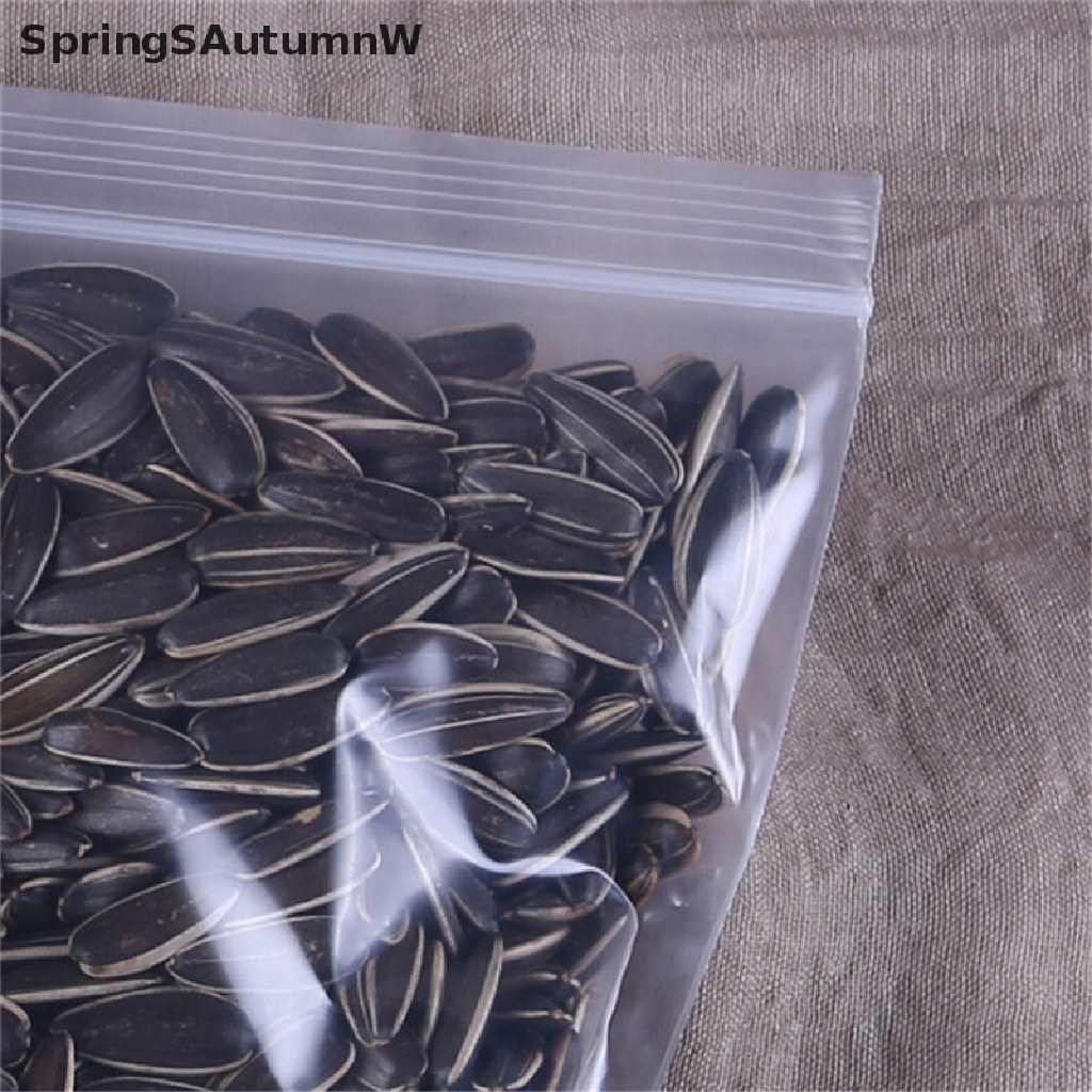 Set 100 túi zip dày 0.12mm có thể tái sử dụng