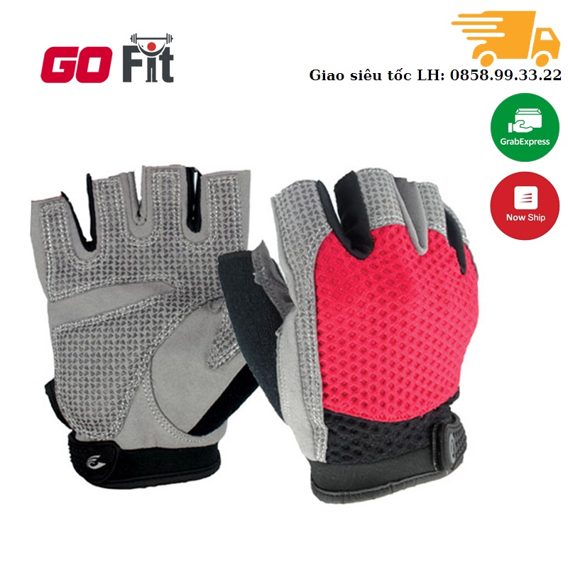 Gang tay tập Gym HJ-C1008, găng tay thể thao cao cấp