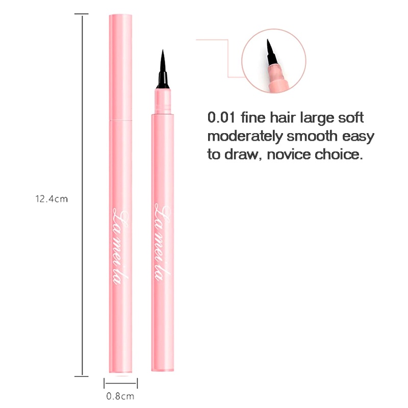 Bút kẻ mắt SUAKE dạng lỏng màu đen nhanh khô lâu trôi 1g