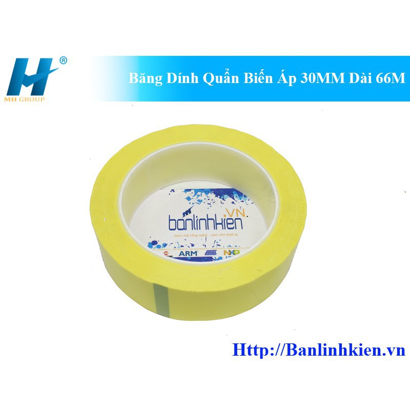 Băng Dính Quấn Biến Áp 5mm, 8mm, 10mm, 15mm….
