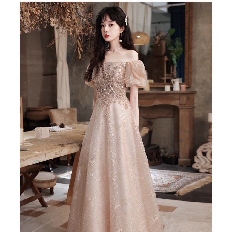 🔥BIGSIZE 40-90KG🔥🔥QUẢNG CHÂU🔥 Đầm Dài Tay Ngắn Dáng Ôm Thời Trang Sang Trọng Dành Cho Nữ dr đám cưới dự tiệc dạ hội