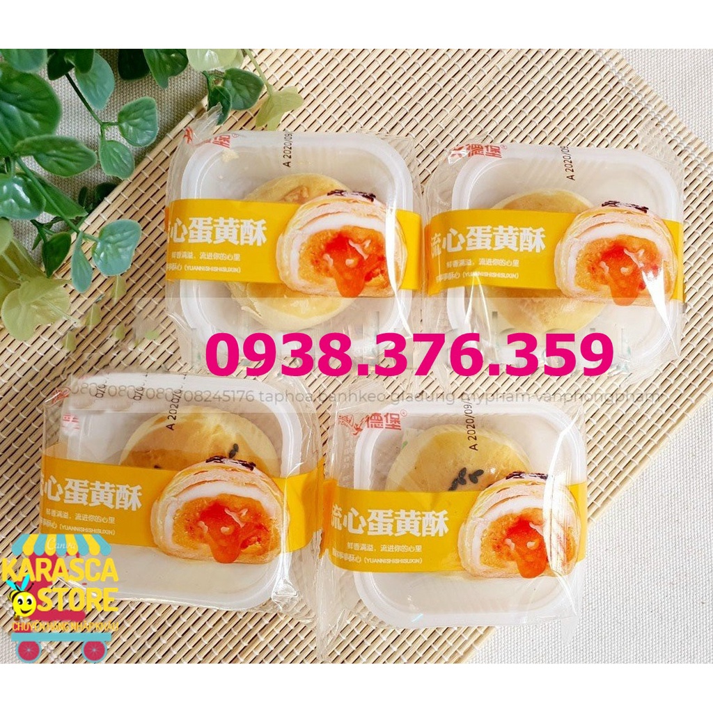 Bánh Đài Loan Siêu Ngon, Thùng Bánh Trứng Chảy Ngàn Lớp, Bánh Kim Sa Trứng Chảy Thùng 2.5 Kg
