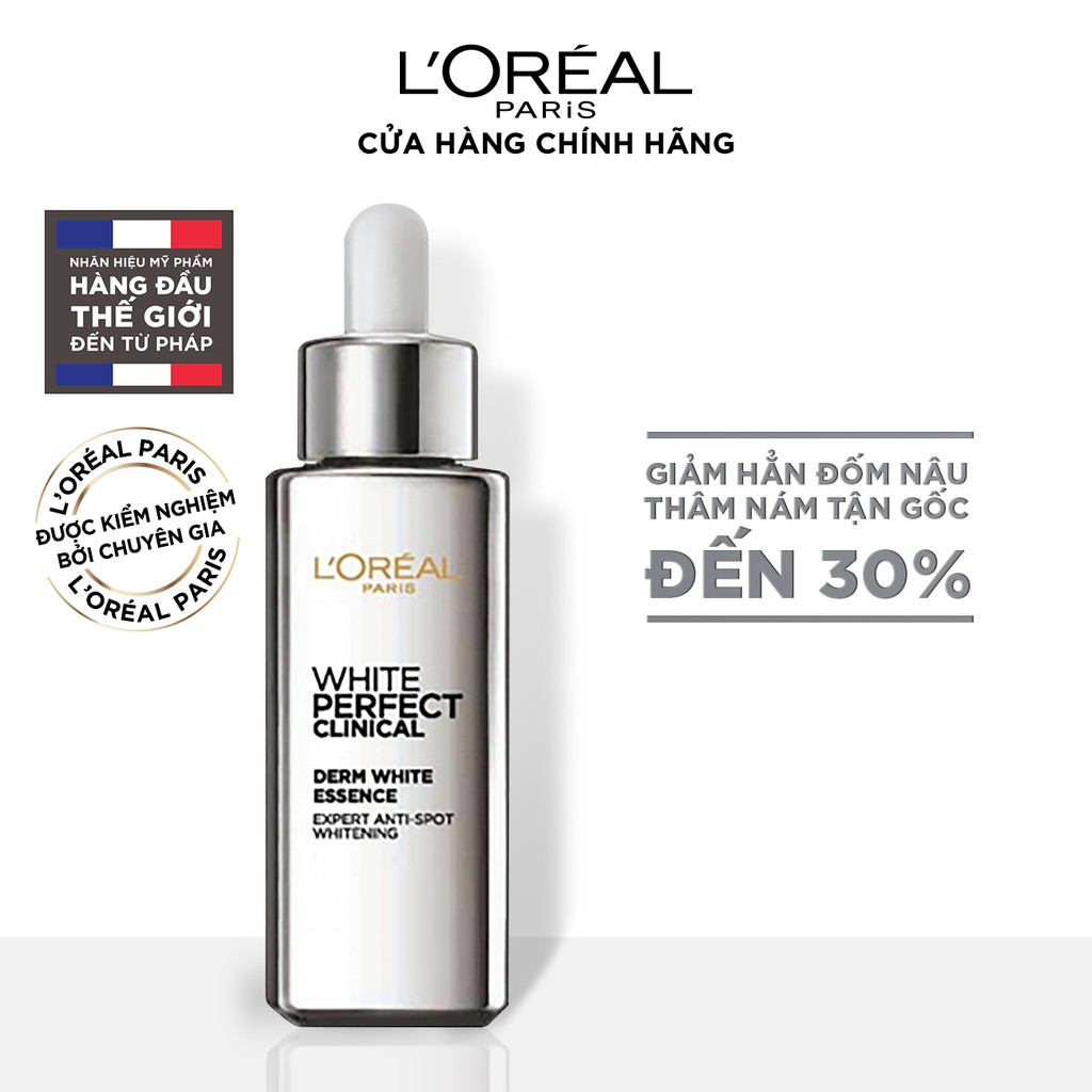 Tinh chất dưỡng trắng da, giảm thâm nám L'Oreal Paris Aura Perfect Clinical 30ml