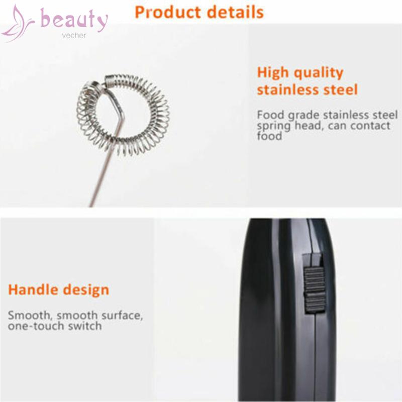 Dụng Cụ Đánh Trứng Mini Đa Năng Bằng Thép Không Gỉ