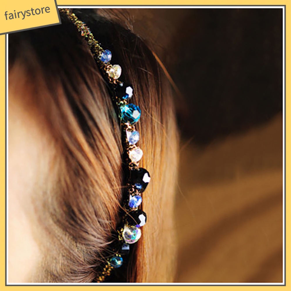 Cài tóc đính đá thời trang cho nữ
