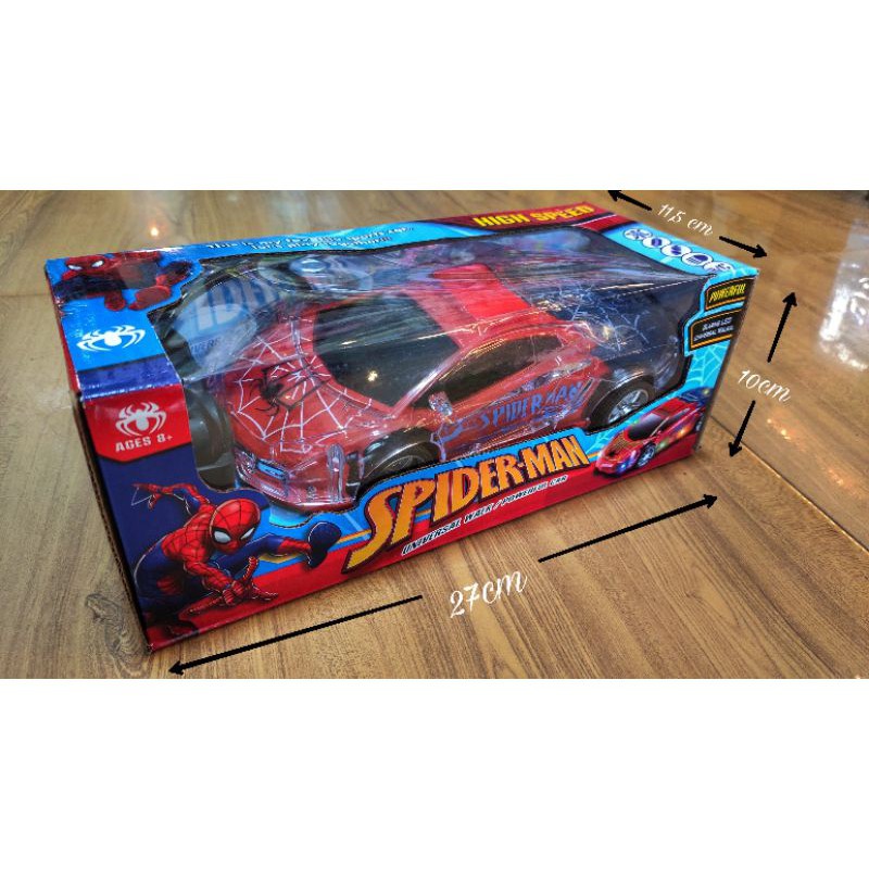 Xe điều khiển phong cách Spider Man có đèn