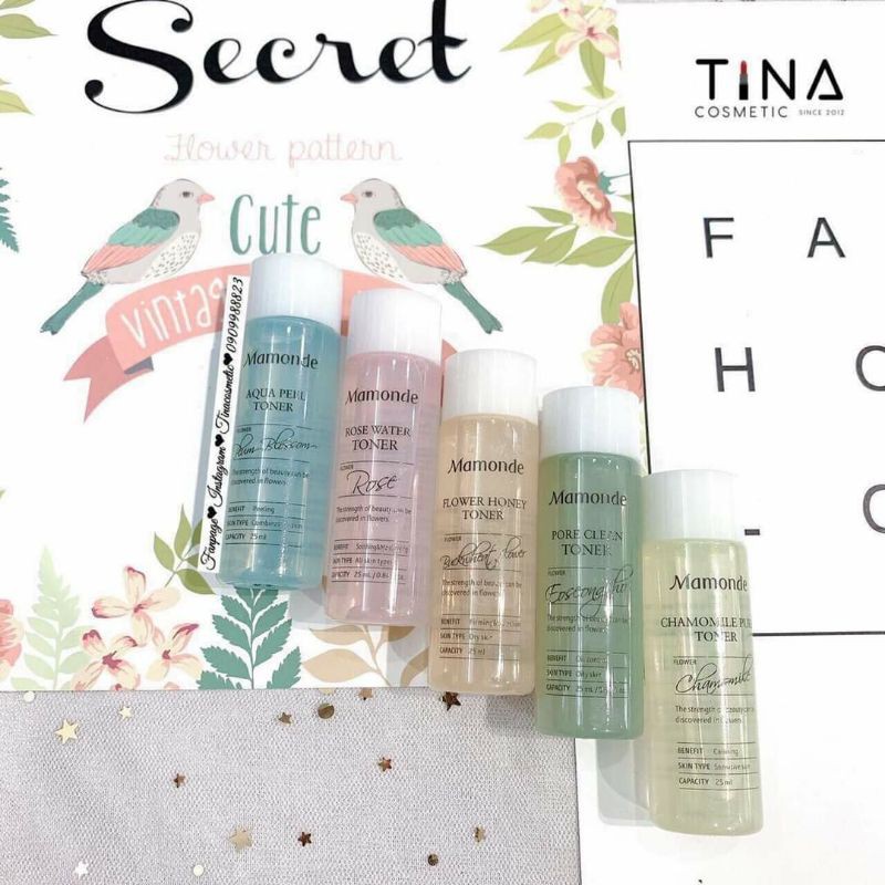 SET NƯỚC HOA HỒNG MAMONDE