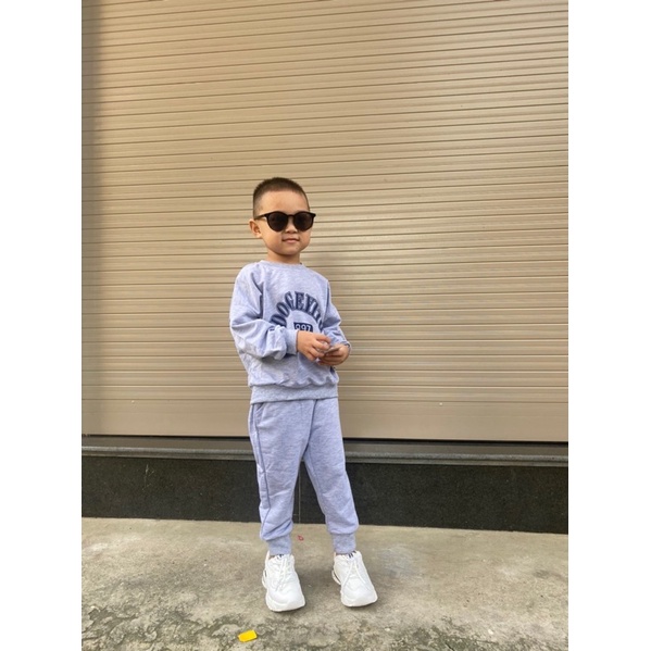 Set nỉ da cá cho bé