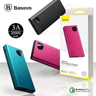 Pin dự phòng siêu nhanh Baseus Adaman Metal Quick Charge 22.5W 10000mah - 20000mAh