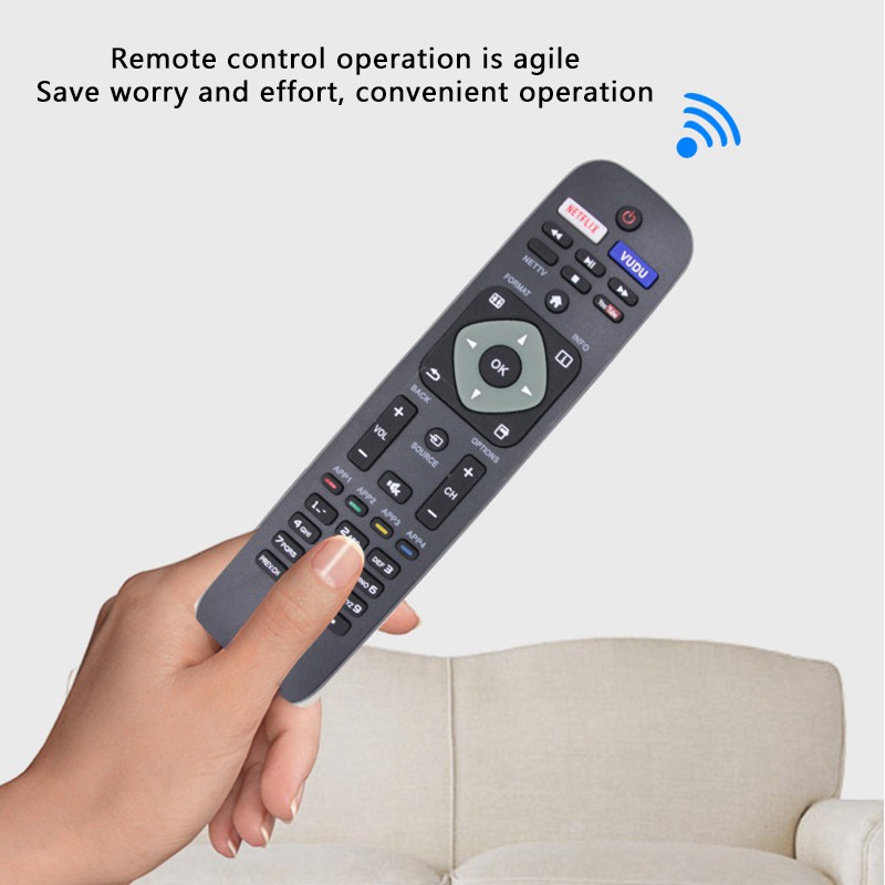 Điều Khiển Từ Xa Thay Thế Cho Tv Philips Nh500Up 4k Uhd Smart Tv