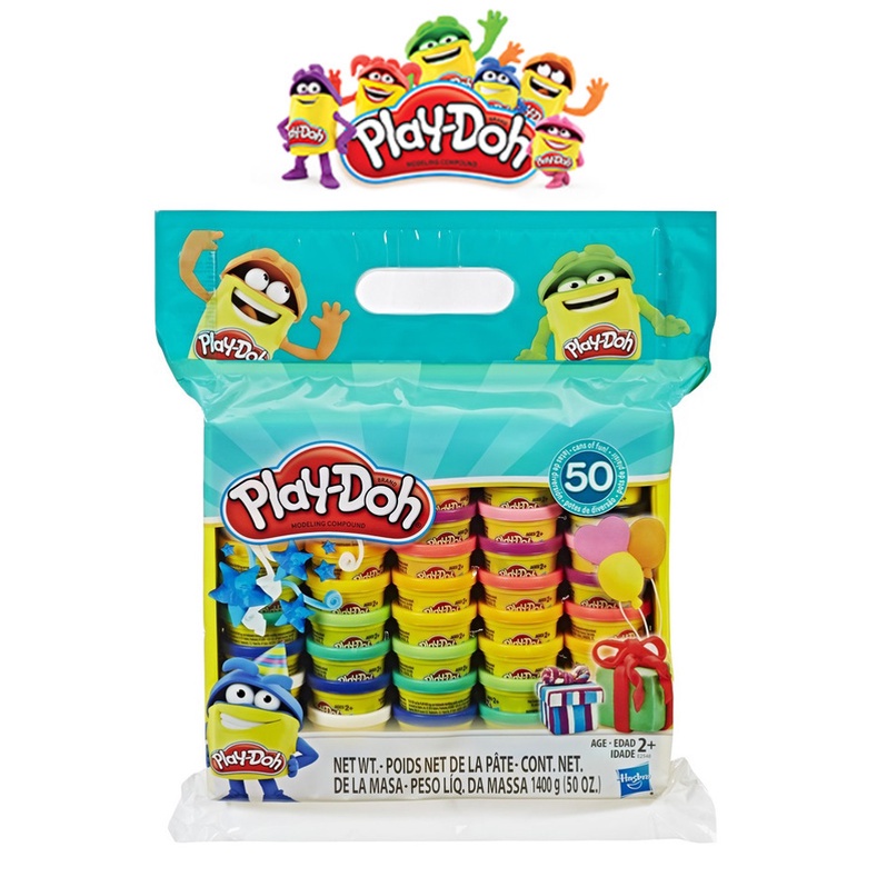 [Fox_Shop] Hasbro Play-Doh Clay 50-Piece