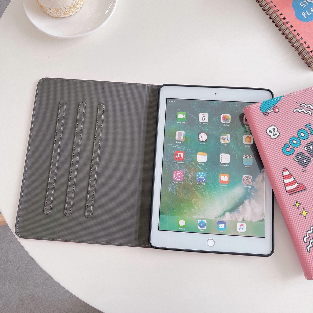 Ốp Máy Tính Bảng Có Giá Đỡ Cho iPad Mini 1 2 3 4 5 6 Air Pro 9.7 5th/6th/7th/8th/9th Gen 10.2 10.5 11.0 Air 4 10.9 2020 10.2 2019 2021 2017 2018