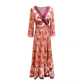 Váy Maxi Thổ Cẩm V03