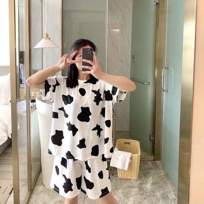 🌟 SIÊU ĐẲNG CẤP GIÁ SẬP SÀN 🌟 Set Bộ Quần Áo Bò Sữa Siêu Hot Siêu Cá Tinh | BigBuy360 - bigbuy360.vn