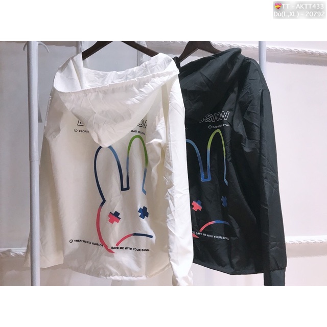 🎆𝐃𝐮̀ 𝟐 𝐋𝐨̛́𝐩🎆 BAC Áo Khoác Dù Thỏ 7 Màu Siêu Đẹp (HotTrend) (Kèm Video, Hình Thật) | BigBuy360 - bigbuy360.vn