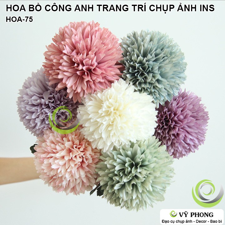 HOA BỒ CÔNG ANH TRANG TRÍ ĐÁM CƯỚI ĐẠO CỤ CHỤP ẢNH SẢN PHẨM INS HOA-75