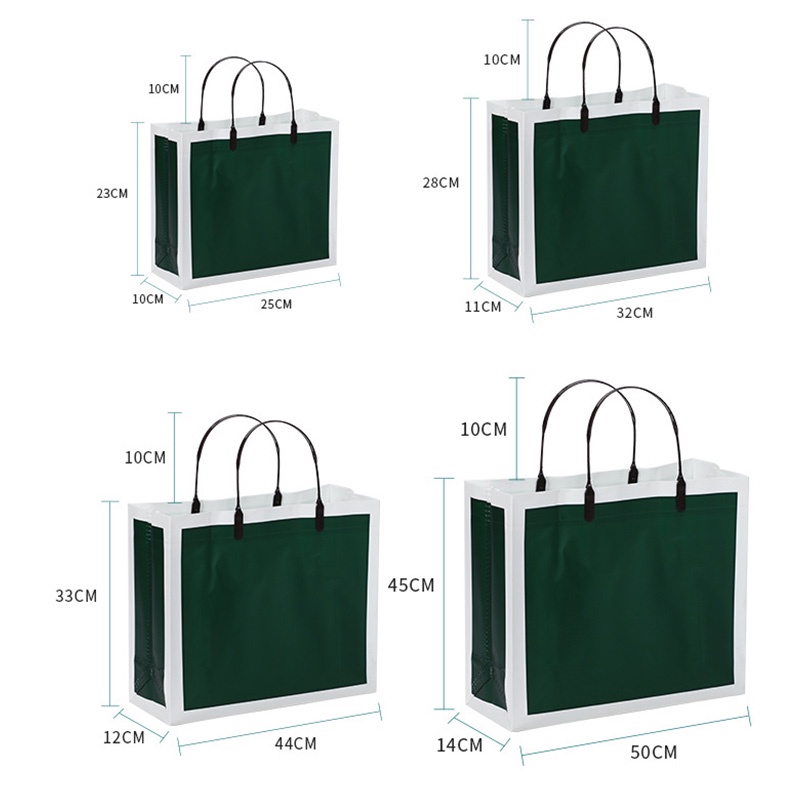 Túi Tote Nhựa pvc Dày Trong Suốt Chống Thấm Nước Tái Sử Dụng Tiện